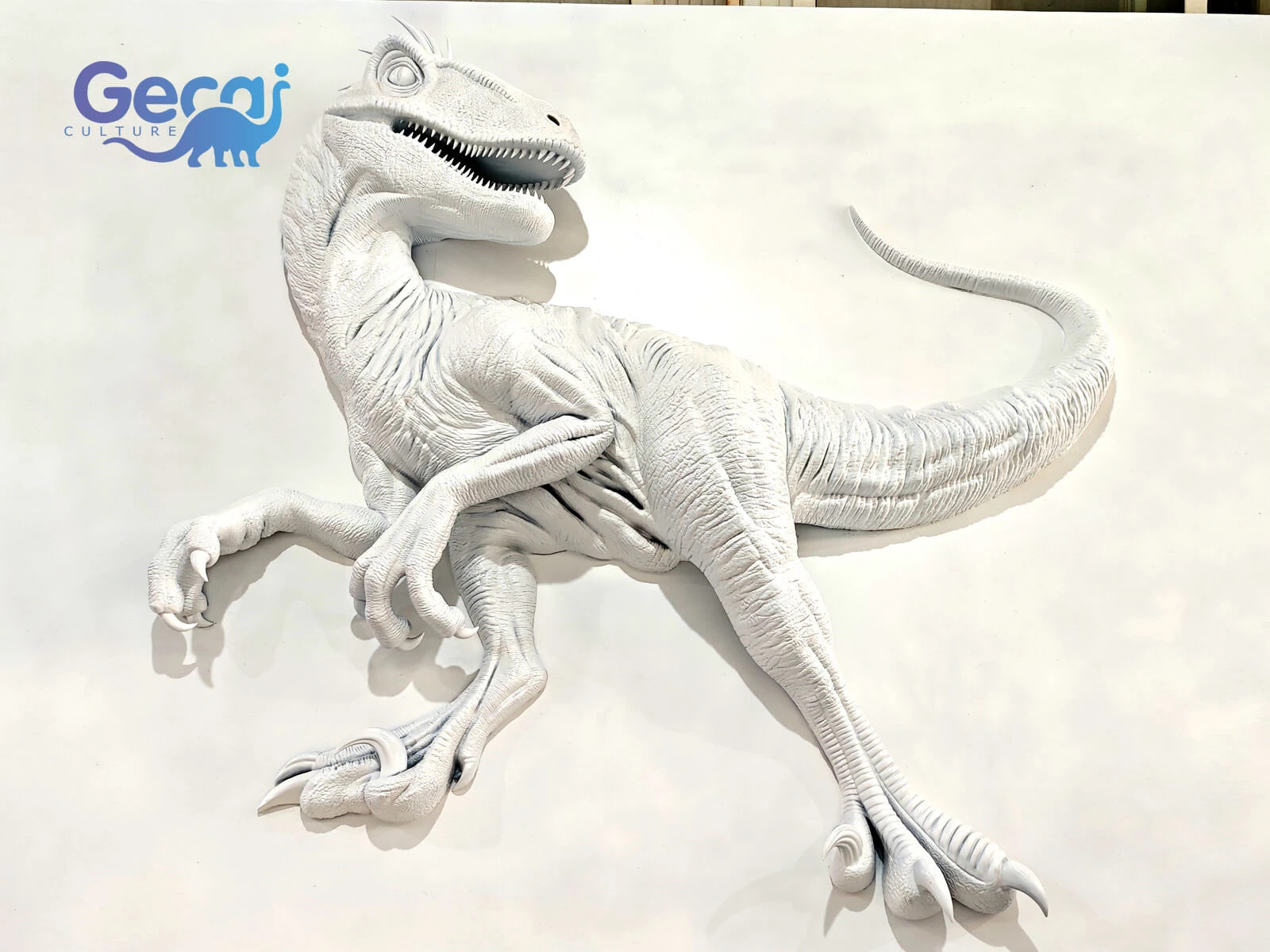 Custom Velociraptor Fiberglass Sculpture Decoration is a realistic and durable display designed for theme parks, museums, exhibitions, commercial spaces, and dinosaur-themed environments. Featuring detailed skin textures, sharp claws, dynamic posture, and lifelike sculpting, this fiberglass Velociraptor decoration recr...