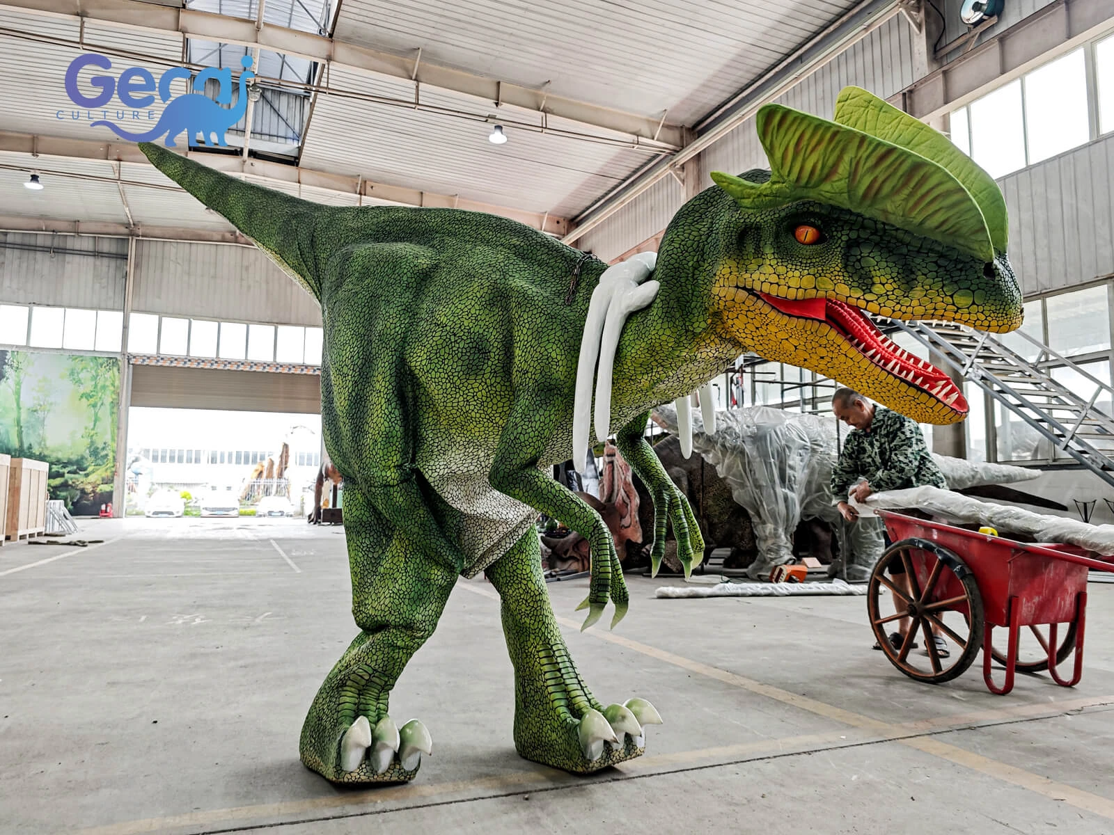 Dilophosaurus Dinosaur Suit Costume