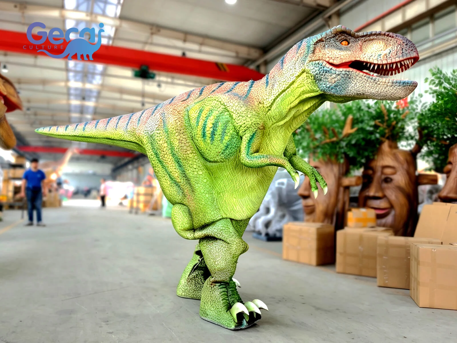 Realistic T-Rex Suit for Theme Parks