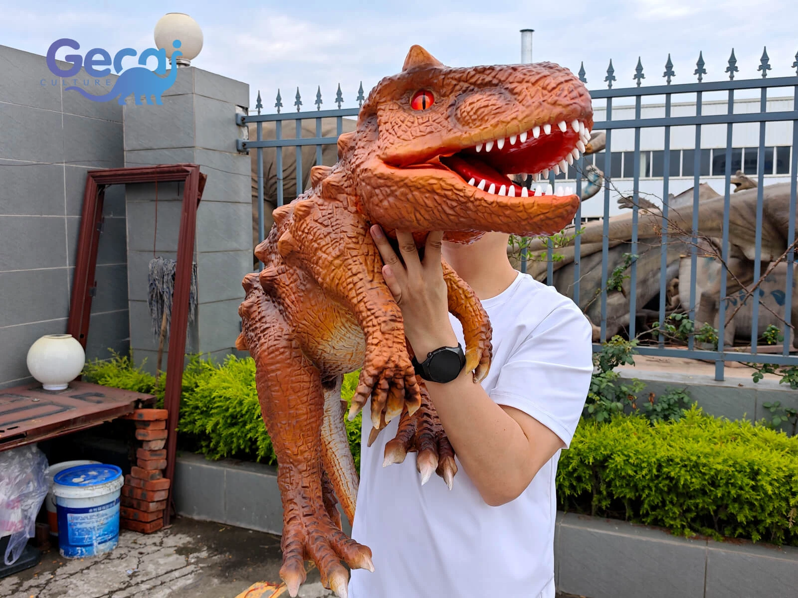 Realistic Carnotaurus Dinosaur Puppet for Events is a lifelike and interactive performance prop designed for exhibitions, theme parks, festivals, promotional activities, and entertainment shows. Featuring the Carnotaurus's signature horns, powerful head shape, detailed skin textures, and realistic dinosaur appearance, ...