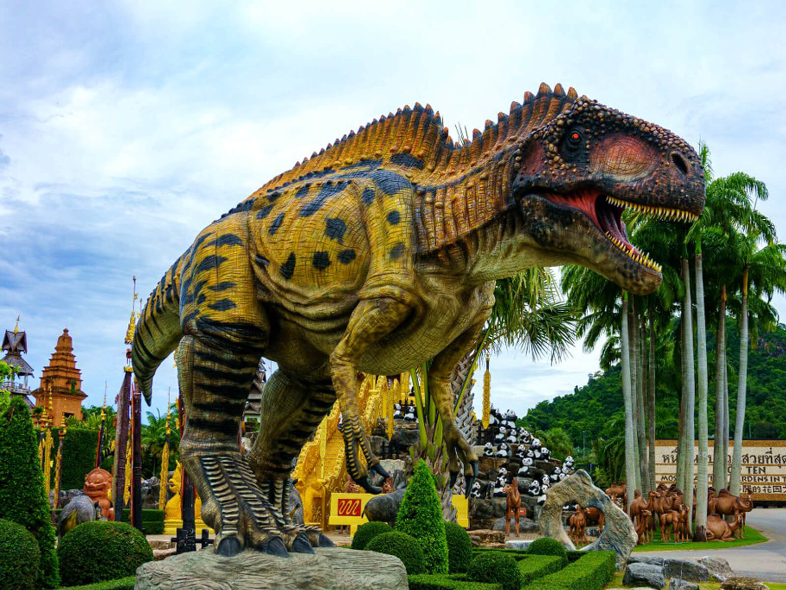 Dinosaur Park in Thailand