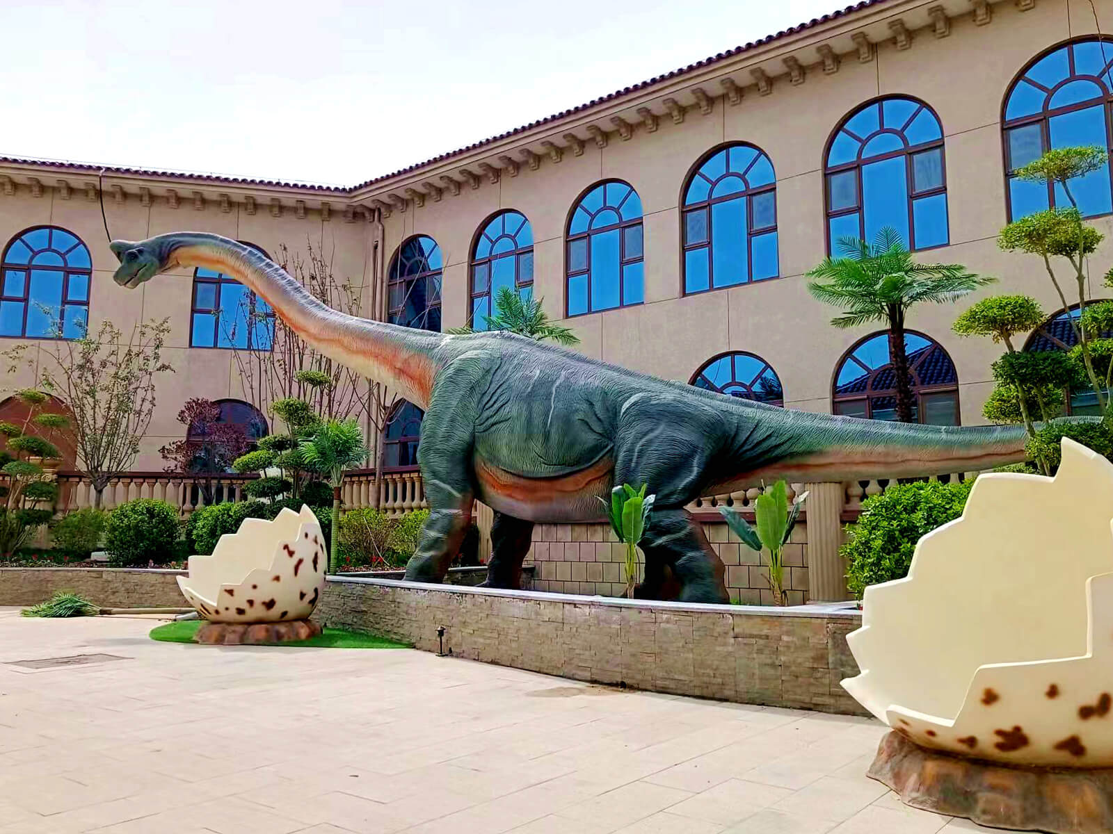 Dinosaurs Outdoor Exhibit in Dezhou