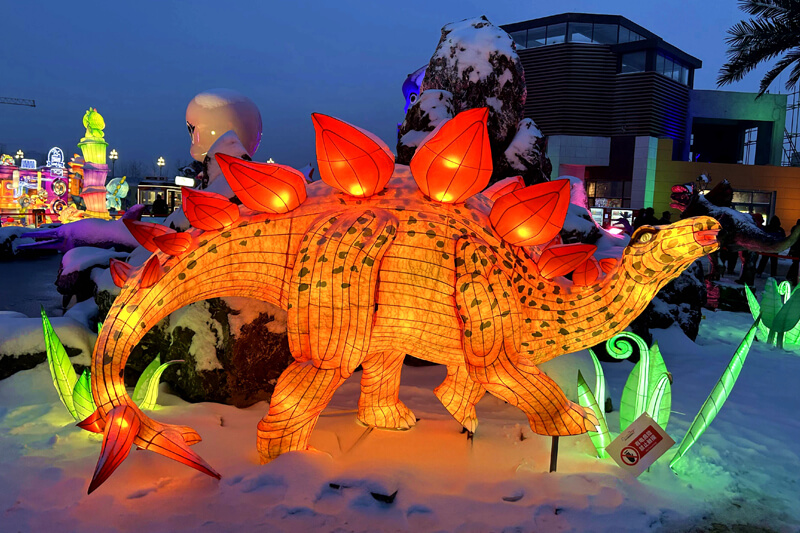 Dinosaur Festival Lantern in Henan