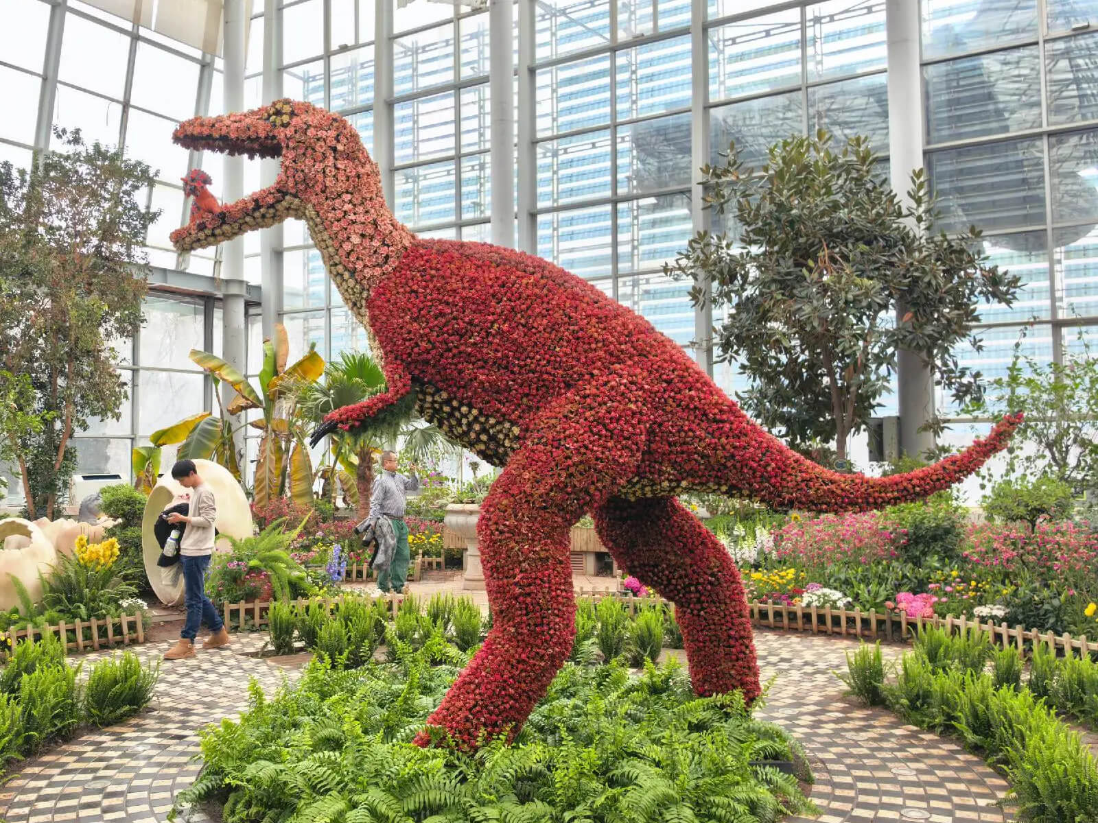 Dinosaur Project in Shenyang Botanical Garden