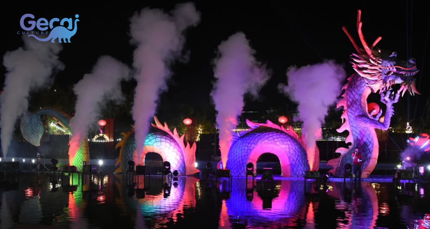 India Giant Chinese Dragon Model Project 5