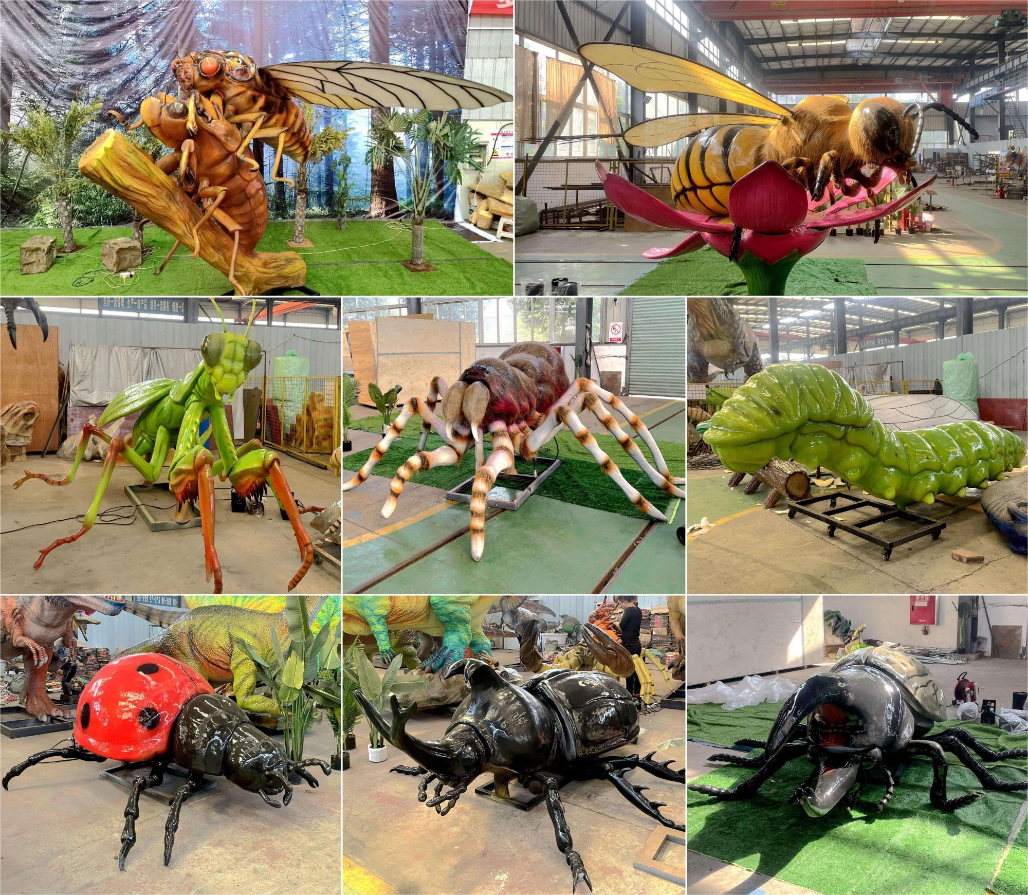 Lifelike Animatronic Fly-Animatronic Insect-Dinosaur Park Animatronic ...