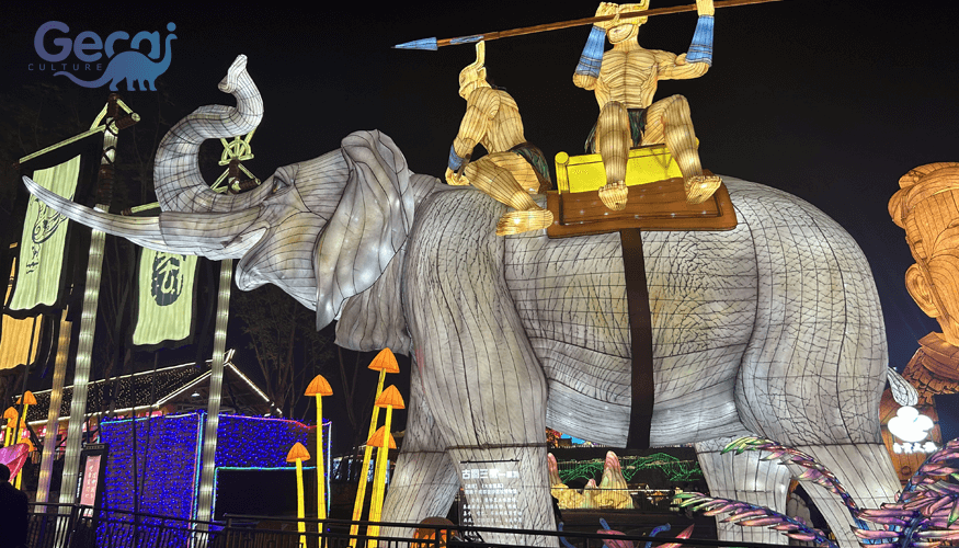 Giant Elephant Lantern
