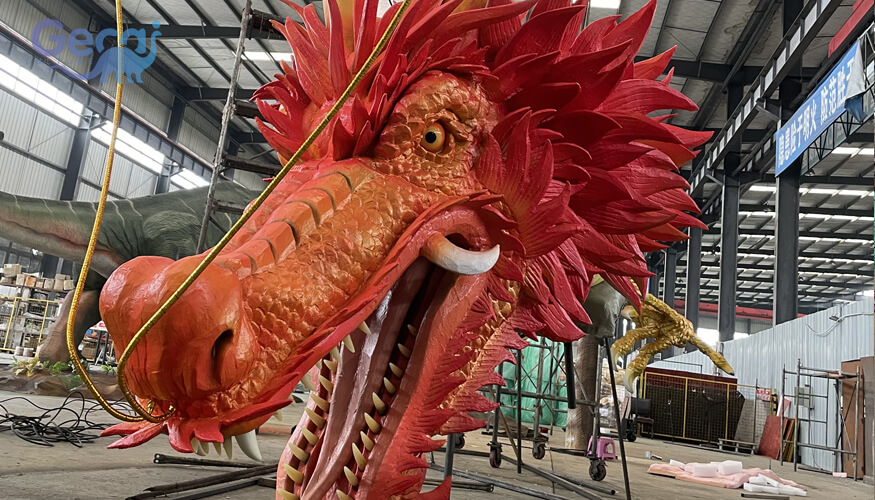 Animatronic Chinese Dragon-Customized Product-Dinosaur Park Animatronic ...