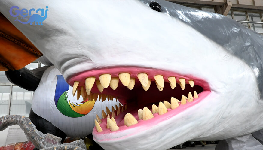 Animatronic Great White Shark for Park
