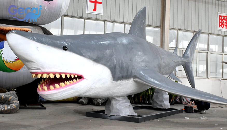 Animatronic Great White Shark for Park