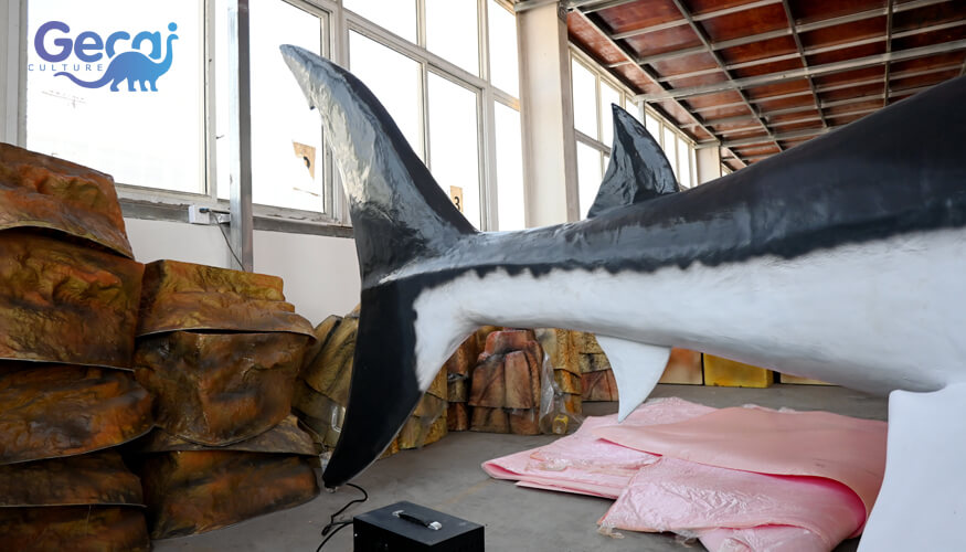 Life Size Realistic Animatronic Shark for Sale-Animatronic Animal ...