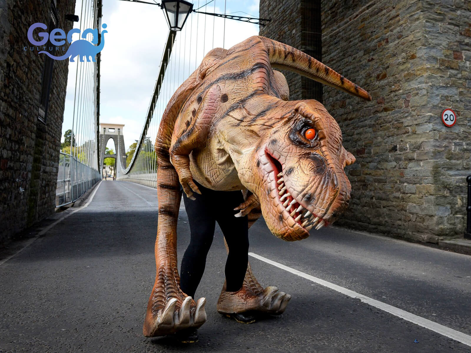 Realistic T-Rex Costume for Dinosaur Party