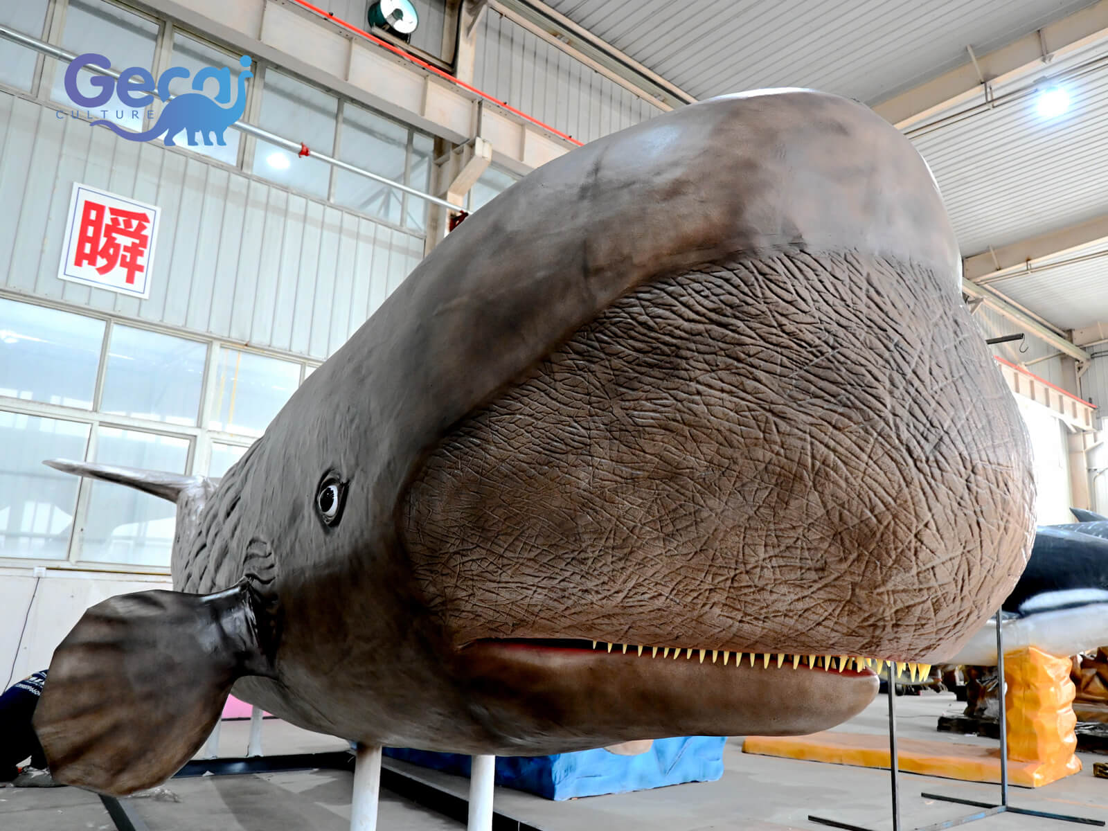 Realistic Life Size Animatronic Sperm Whale