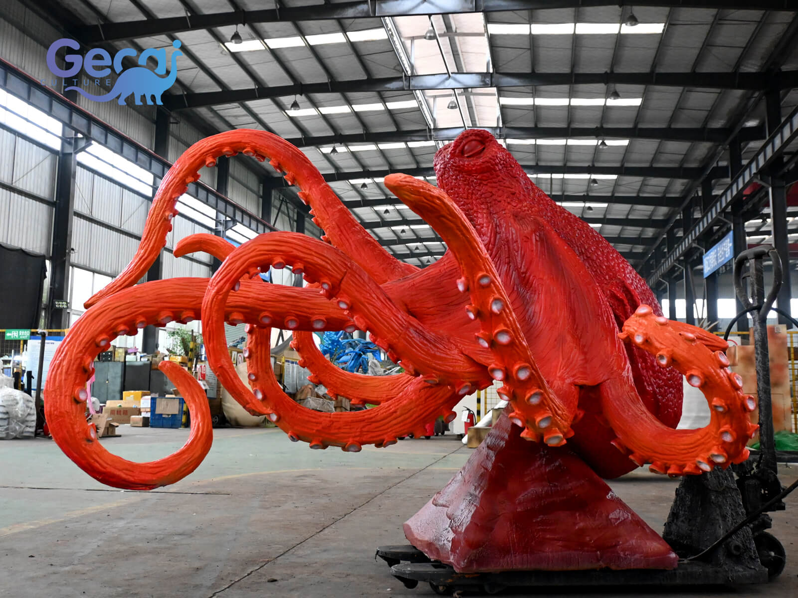 Giant Animatronic Octopus Statue for Sale
