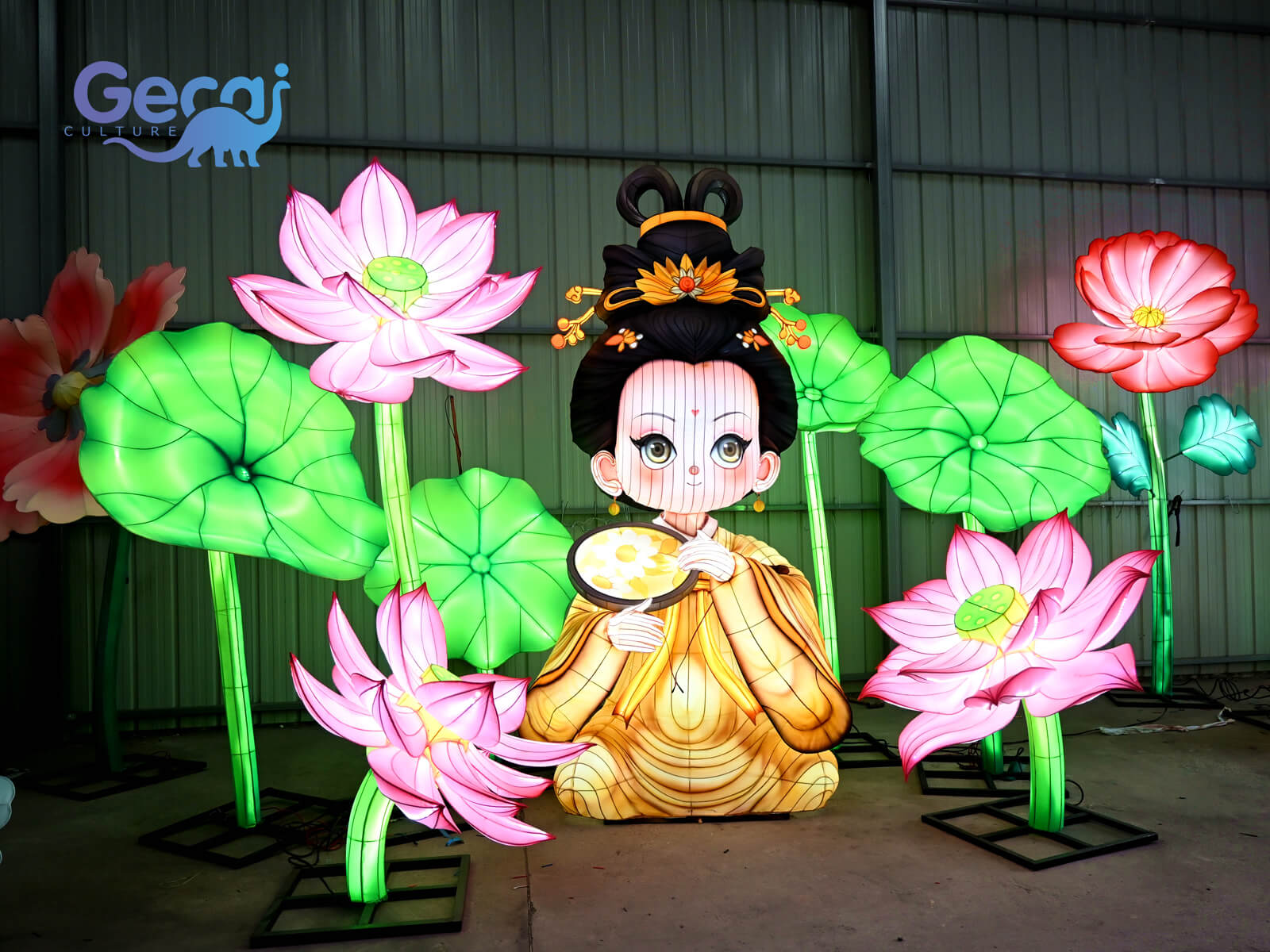 Custom Flower Goddess Festival Lantern