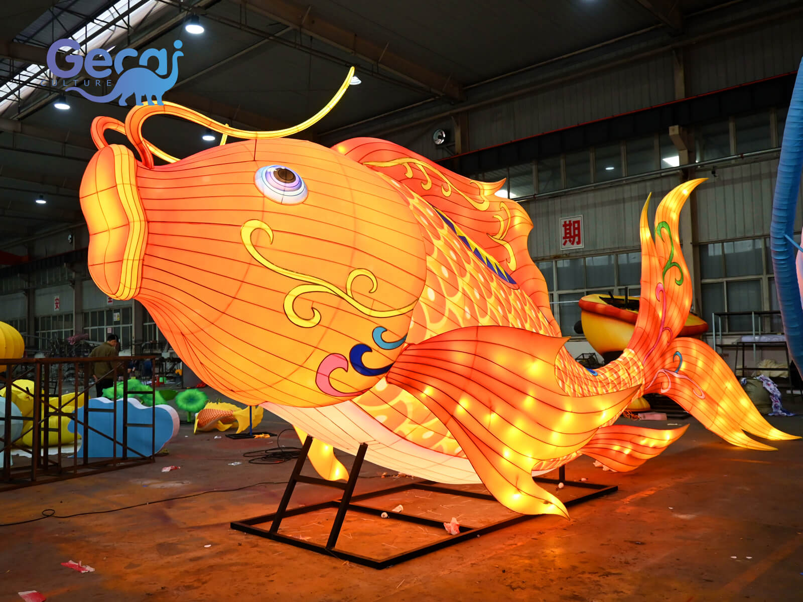 Giant Carp Festival Lantern for Show