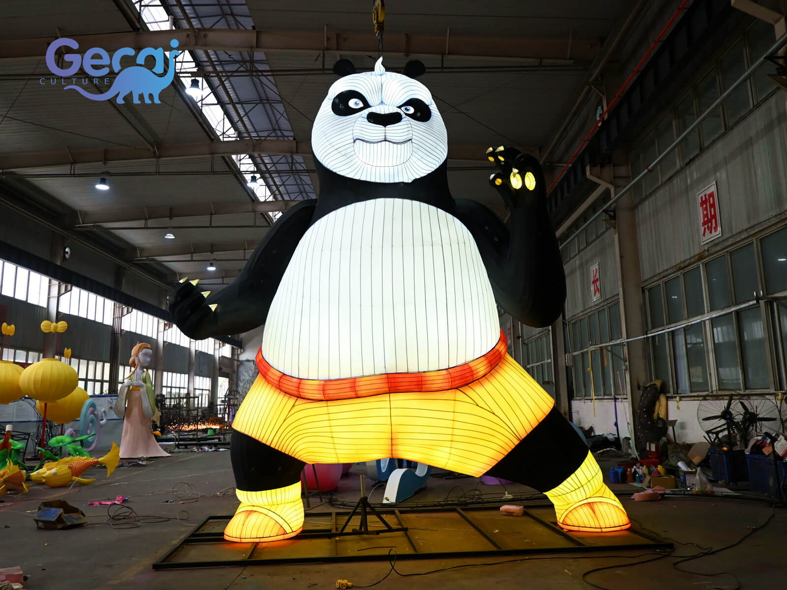 Giant Panda Chinese Lantern for Show