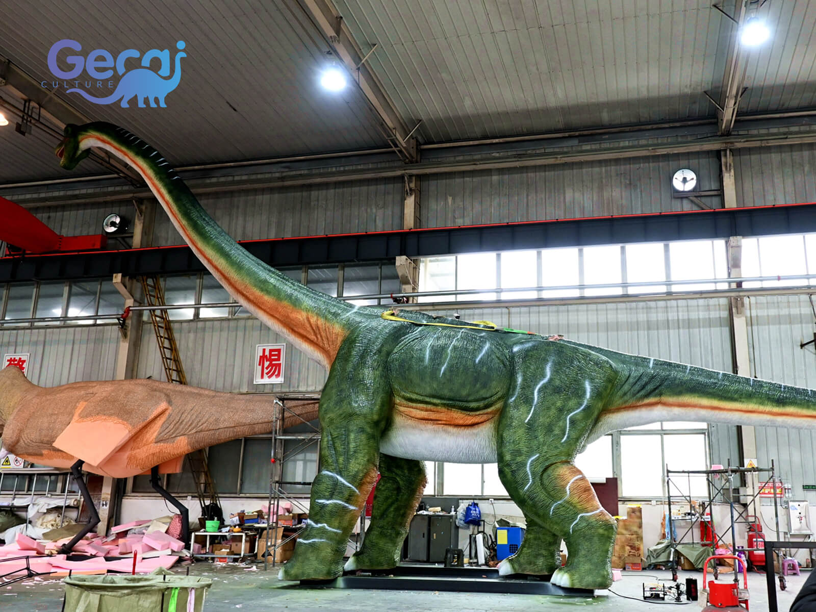 20 Meters Long Brachiosaurus Realistic Animatronic Dinosaur