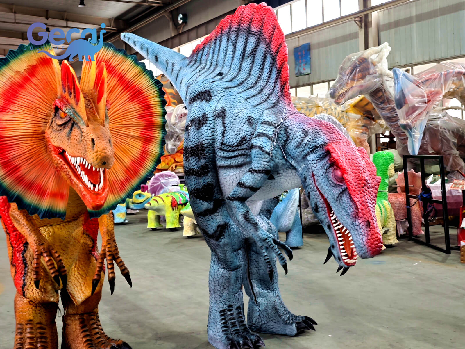 Colorful Spinosaurus Costume for Sale