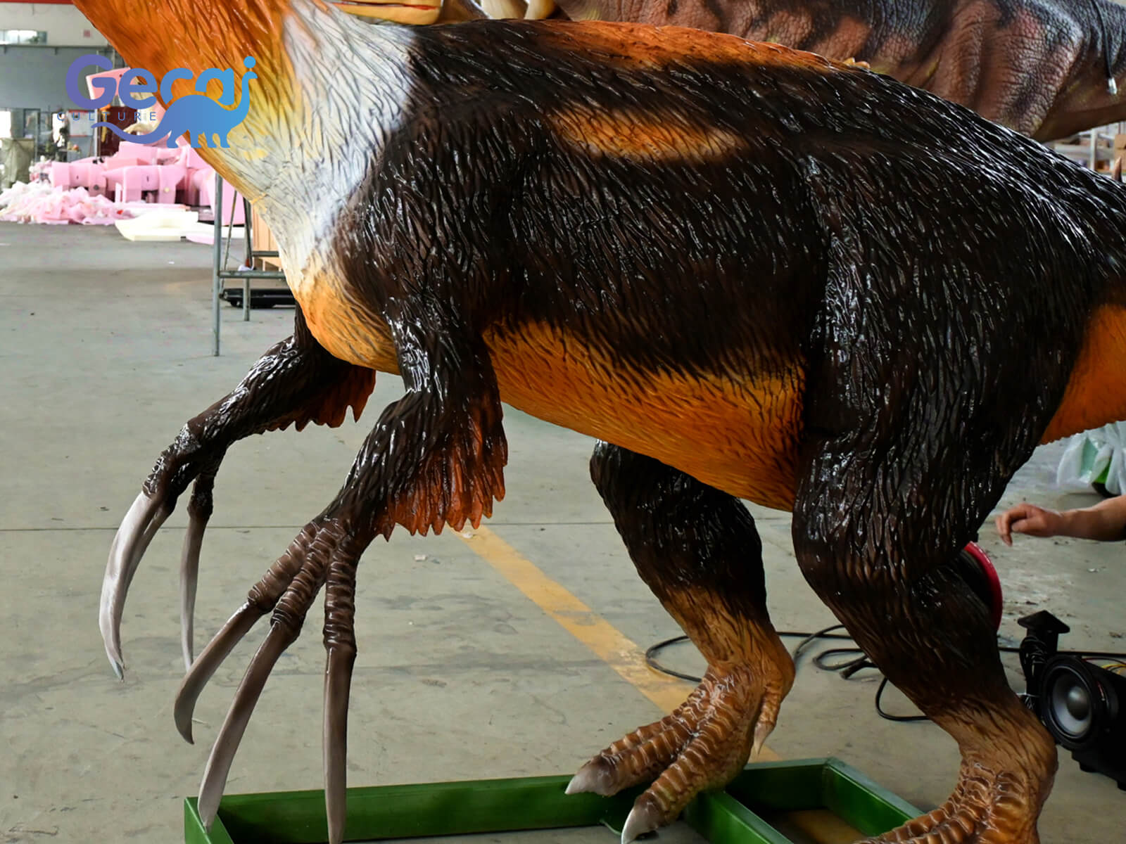 Park-standard Realistic Animatronic Therizinosaurus