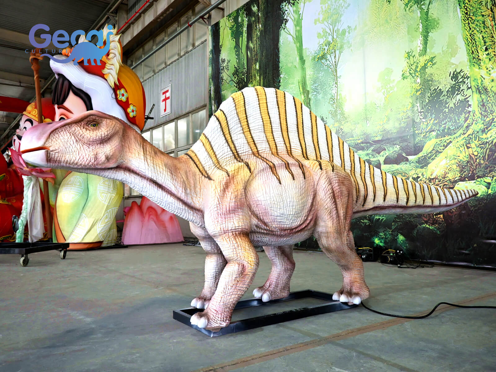 Realistic Animatronic Ouranosaurus for Sale