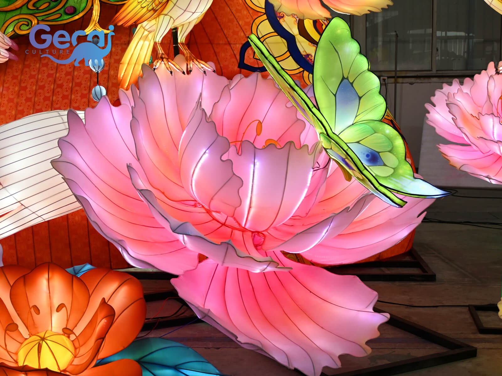 Giant Flower Lantern for Event