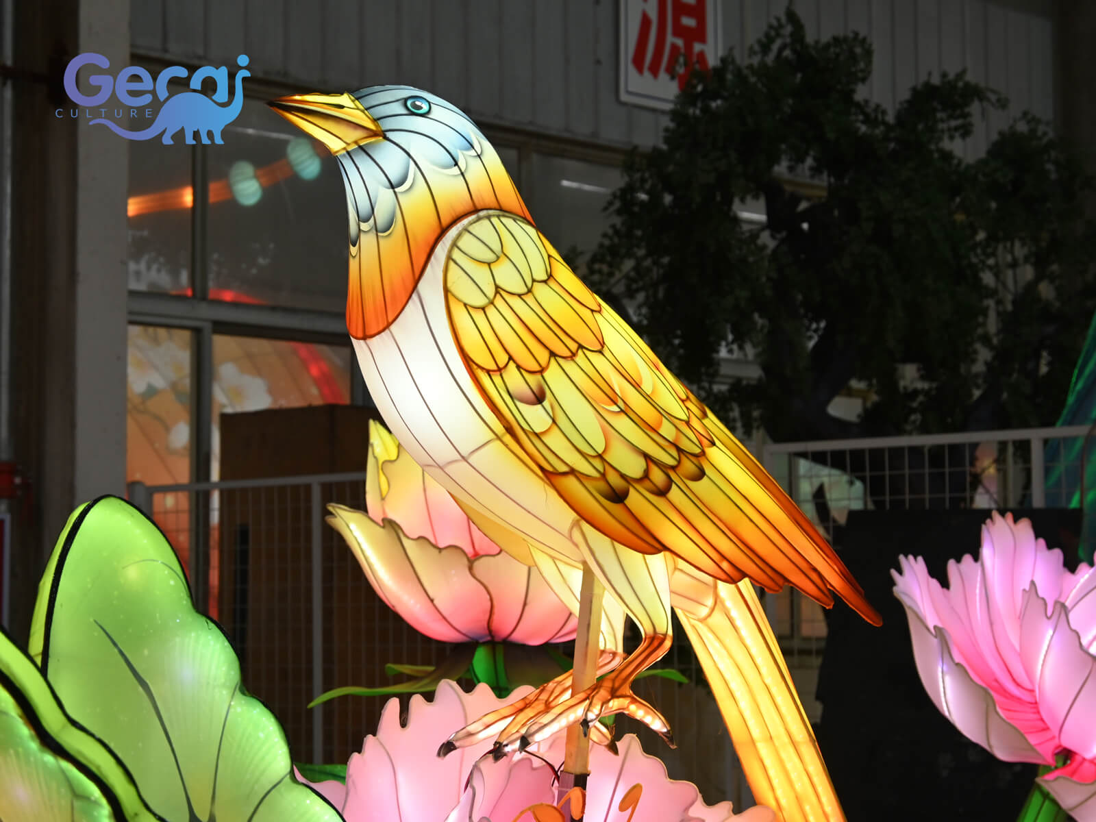 Custom Bird Festival Lantern Decoration