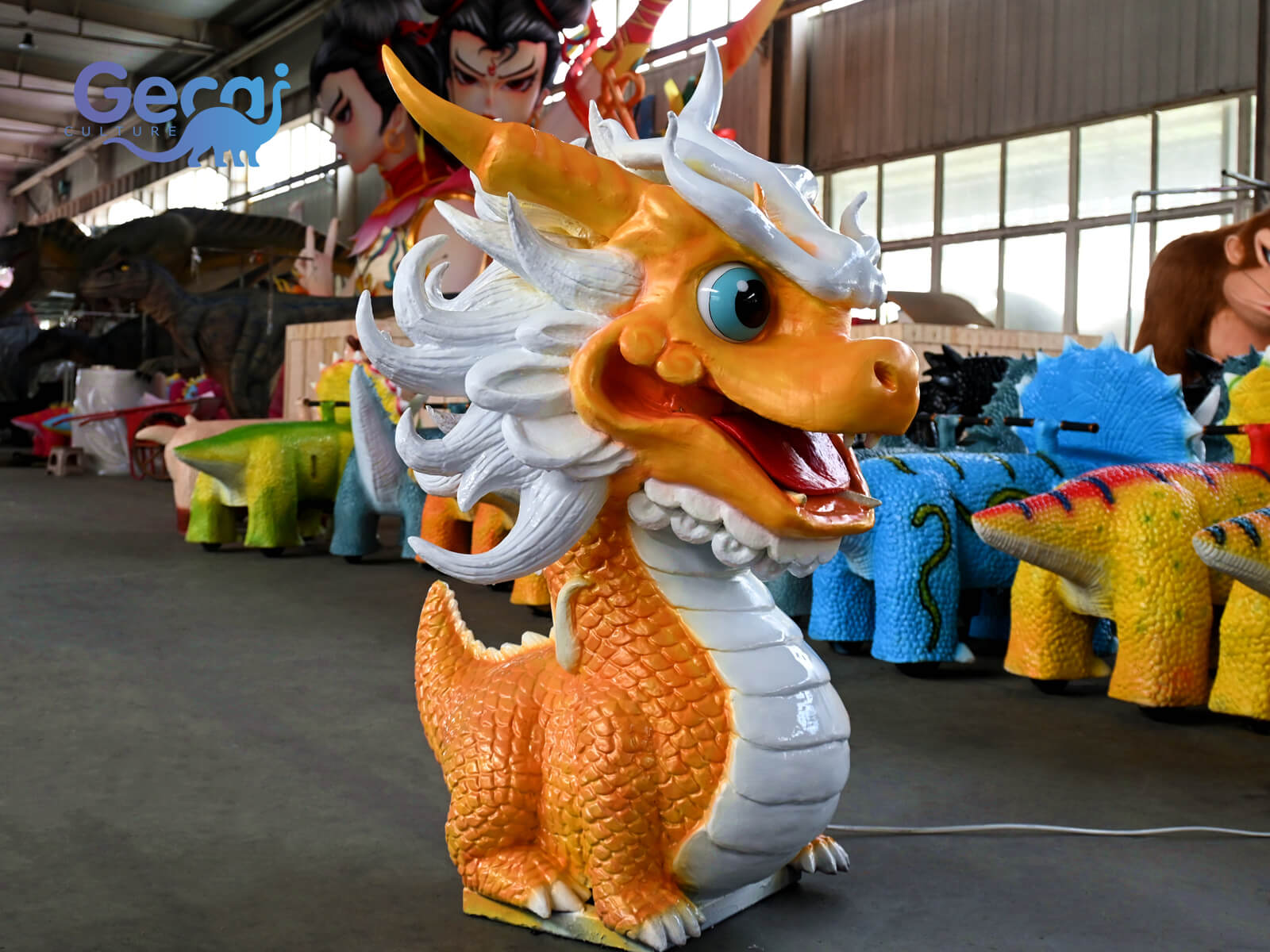 Custom Cute Animatronic Baby Qilin
