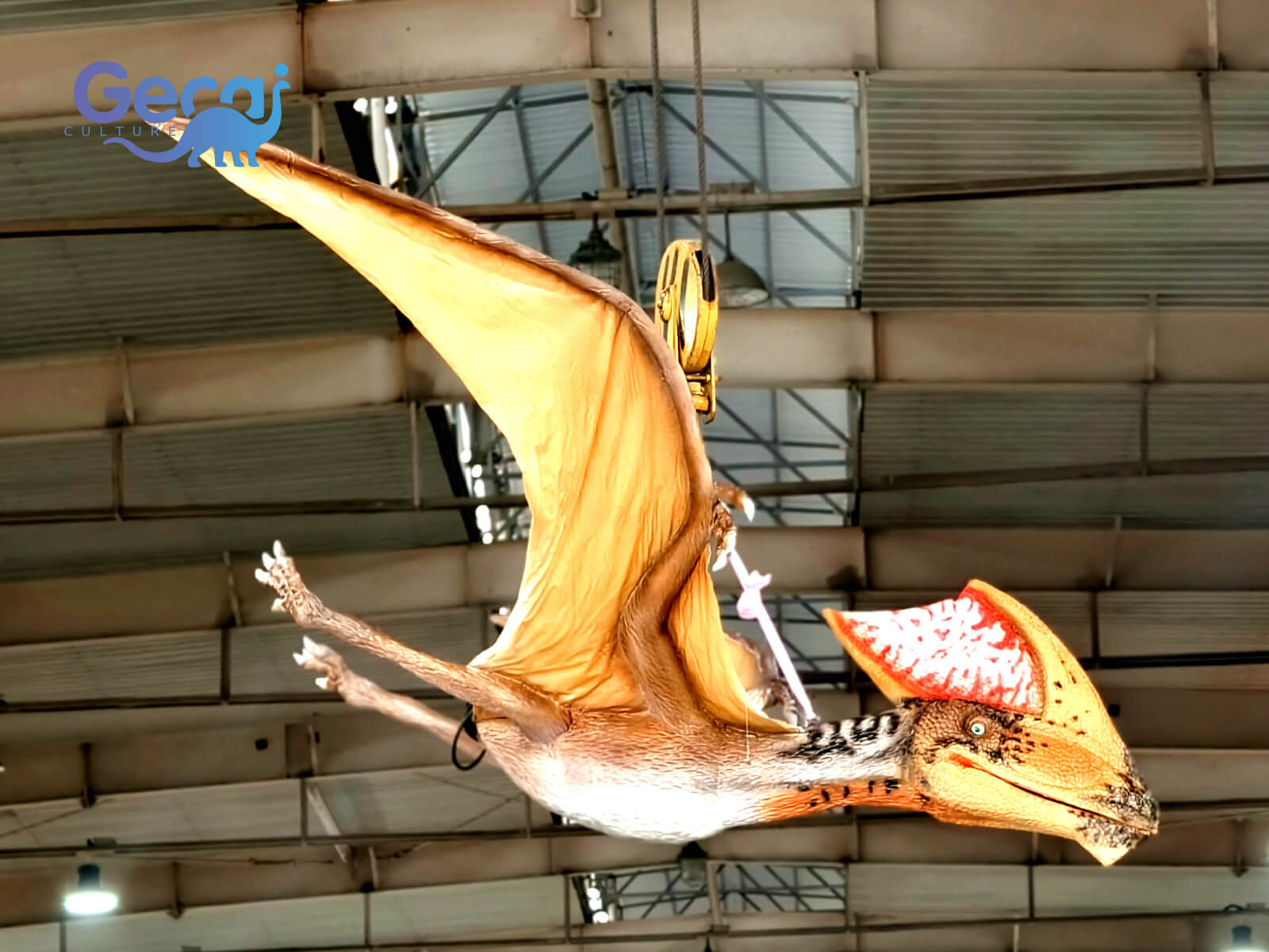 Animatronic Pteranodon Dinosaur Statue for Exhibition