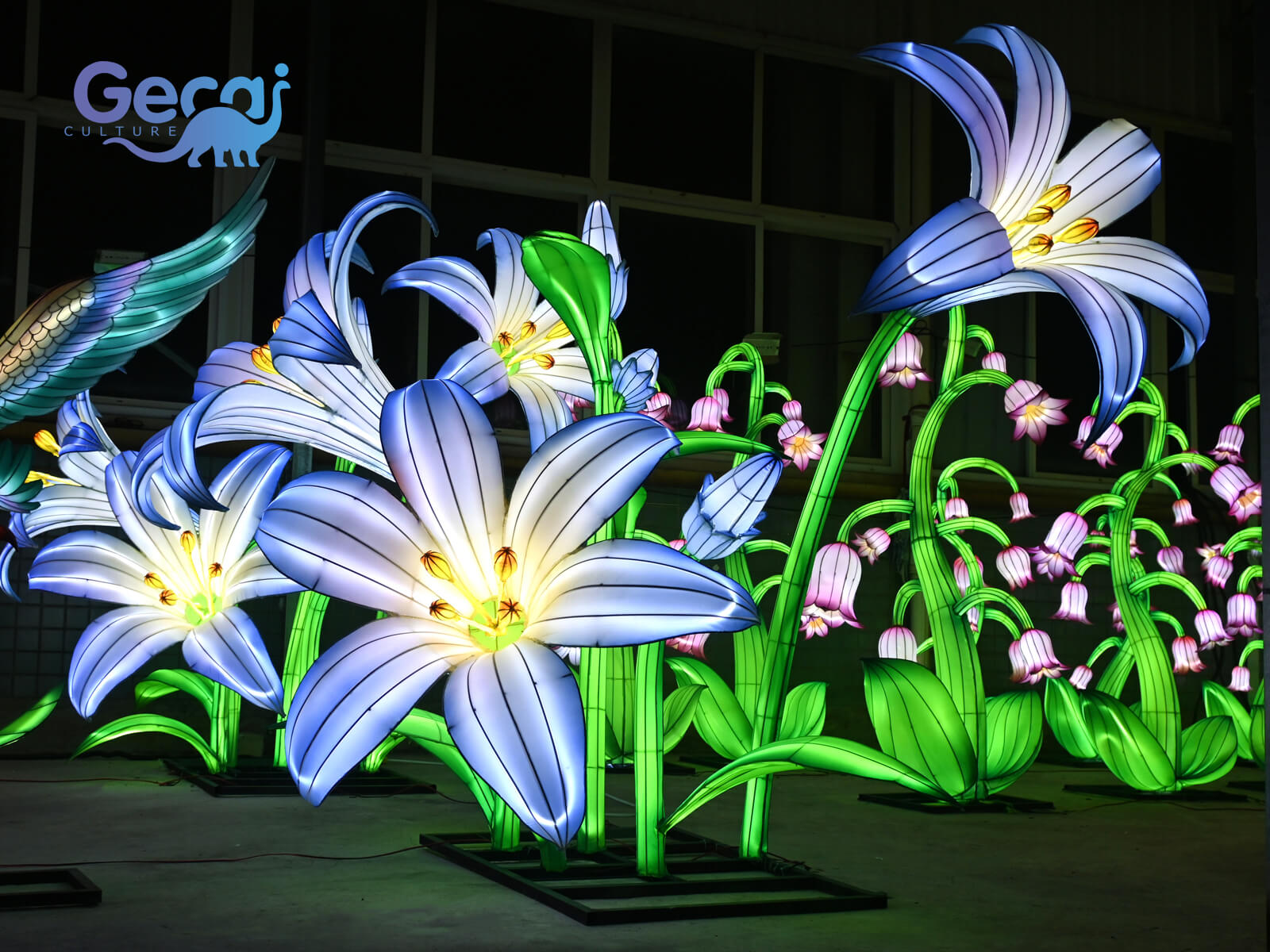 Lily Festival Lantern for Park