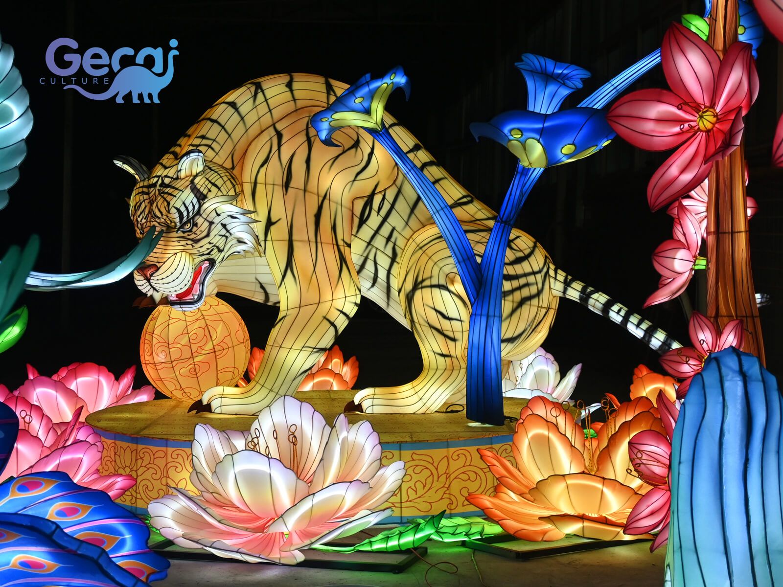 Tiger Festival Lantern for Park
