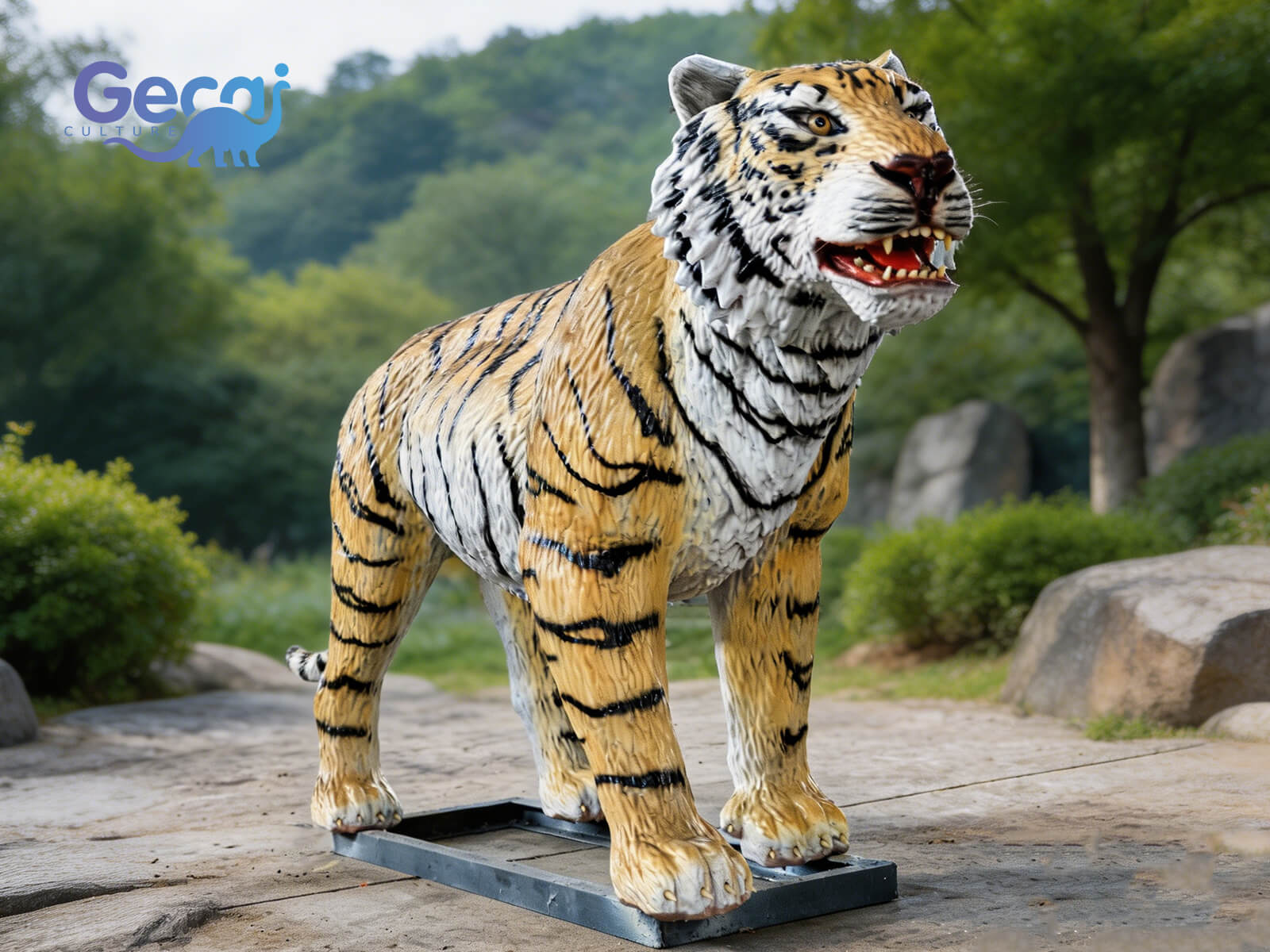 Animatronic Tiger Model for Zoo