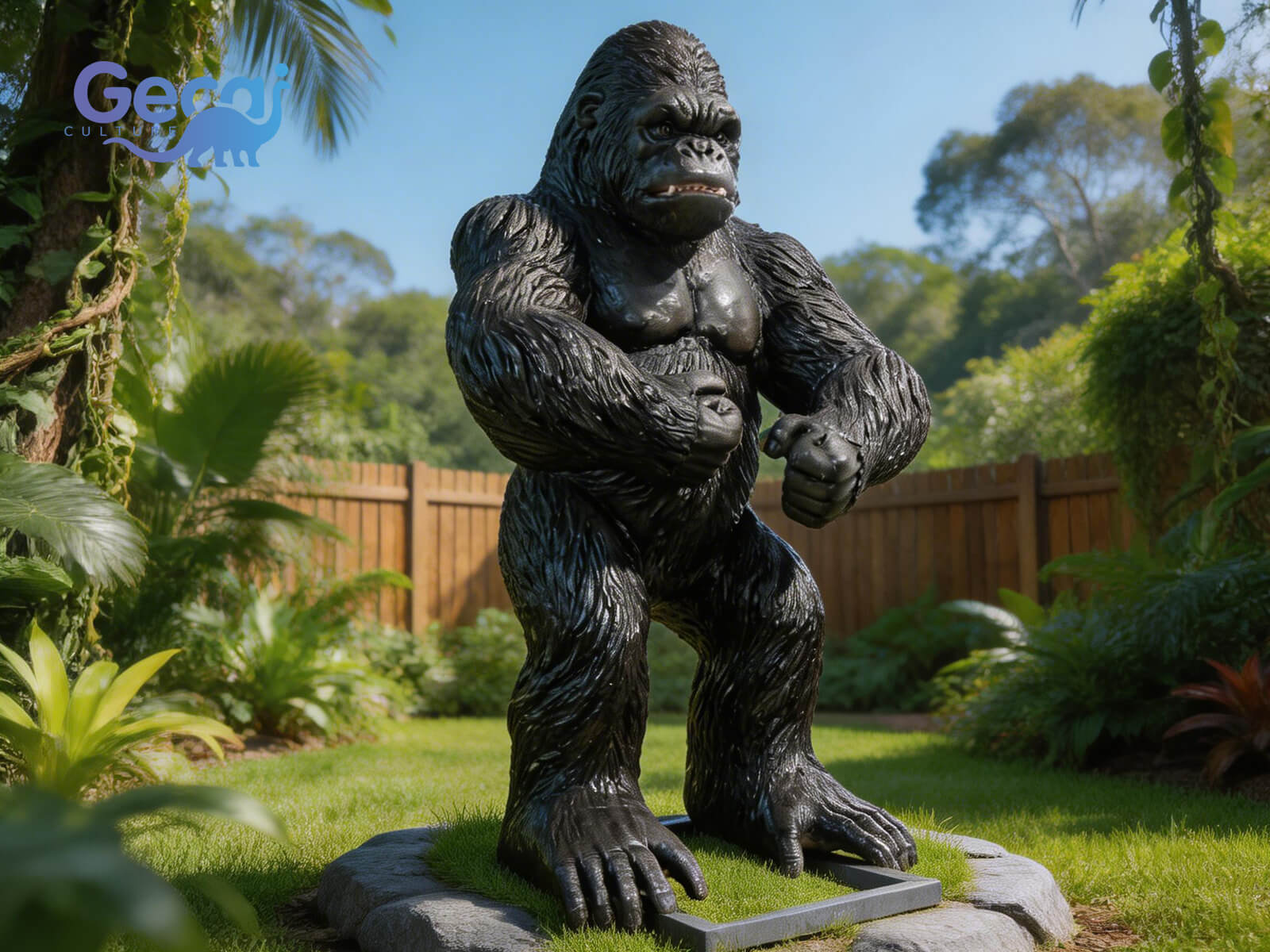 Realistic Chimpanzee Animatronic for Zoo