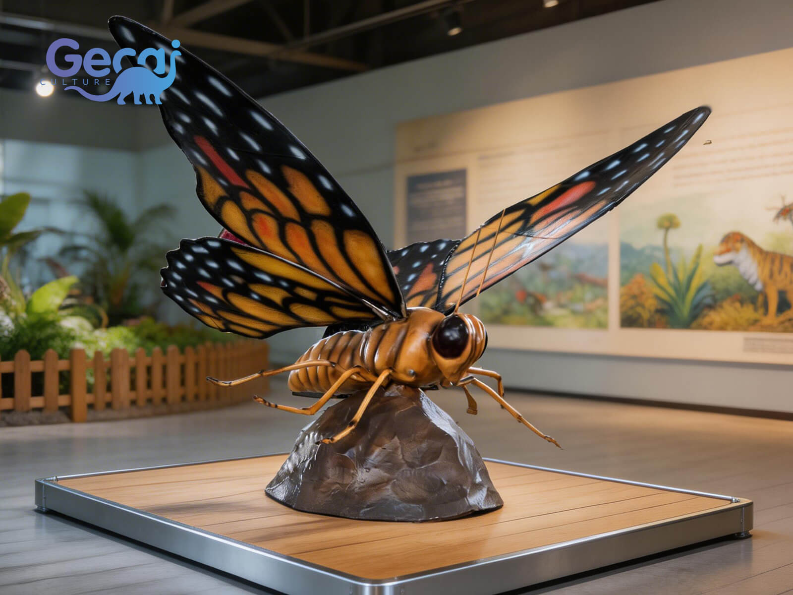 Animatronic Butterfly Model for Zoo