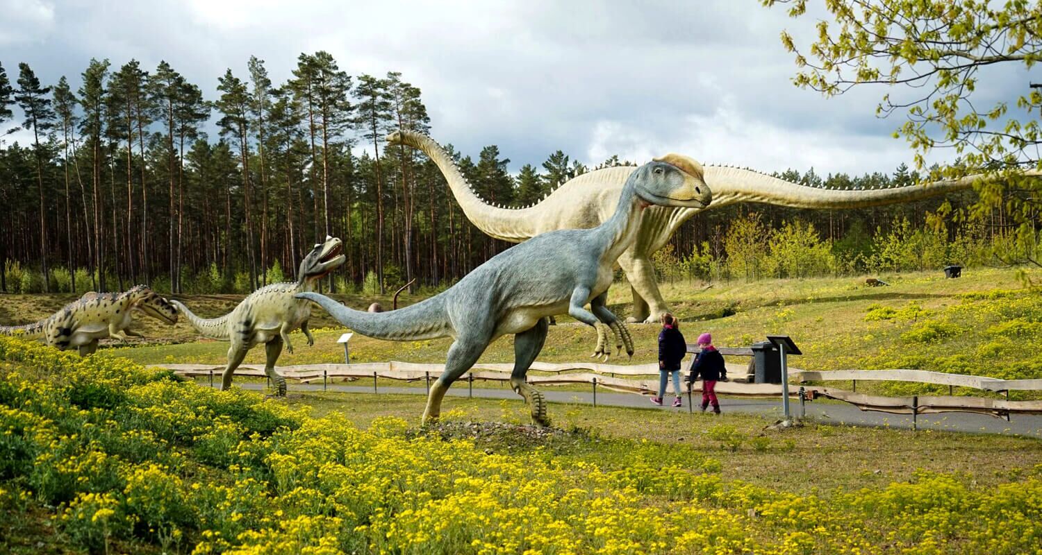 Dinosaur Park in Germany