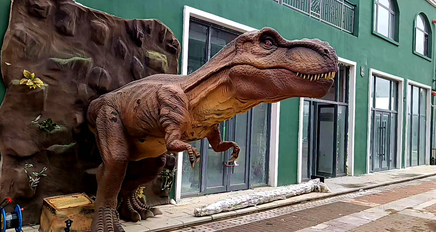 Dinosaurs Outdoor Exhibit in Dezhou