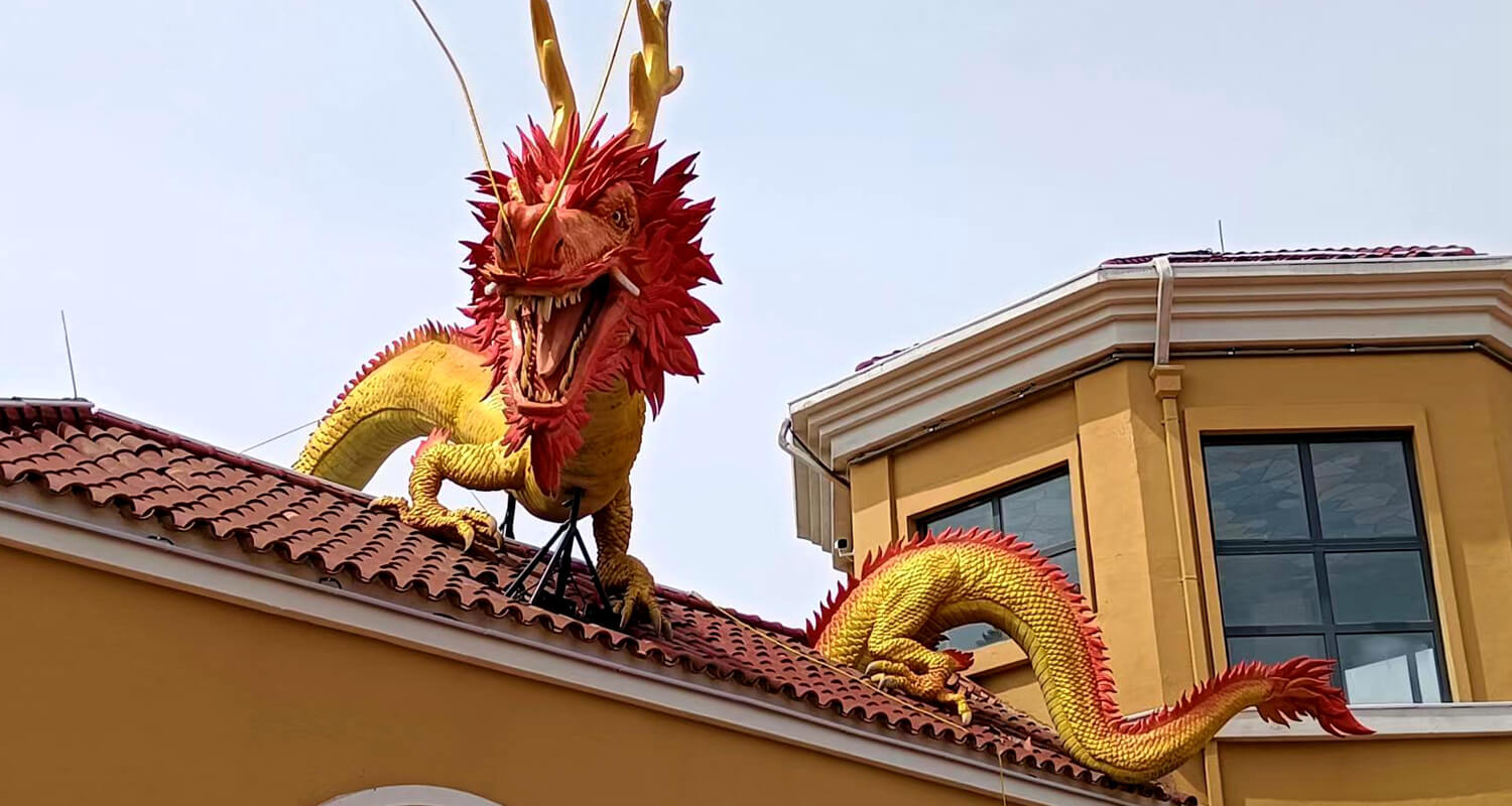 Dinosaurs Outdoor Exhibit in Dezhou