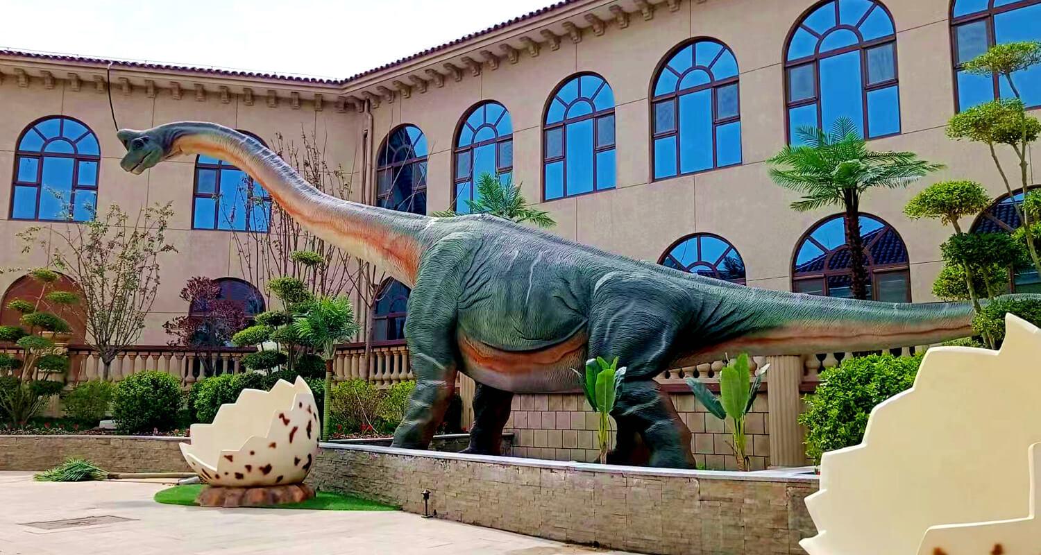 Dinosaurs Outdoor Exhibit in Dezhou