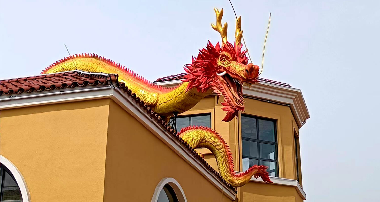 Dinosaurs Outdoor Exhibit in Dezhou
