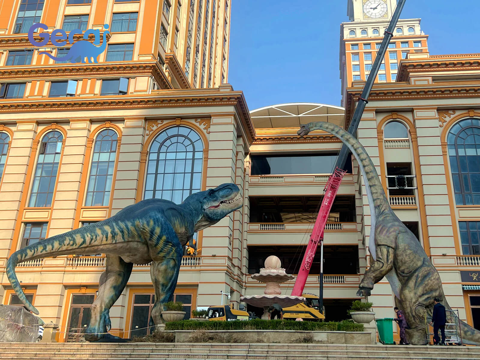 Dinosaur Project in Wuhan Mithus International Hotel