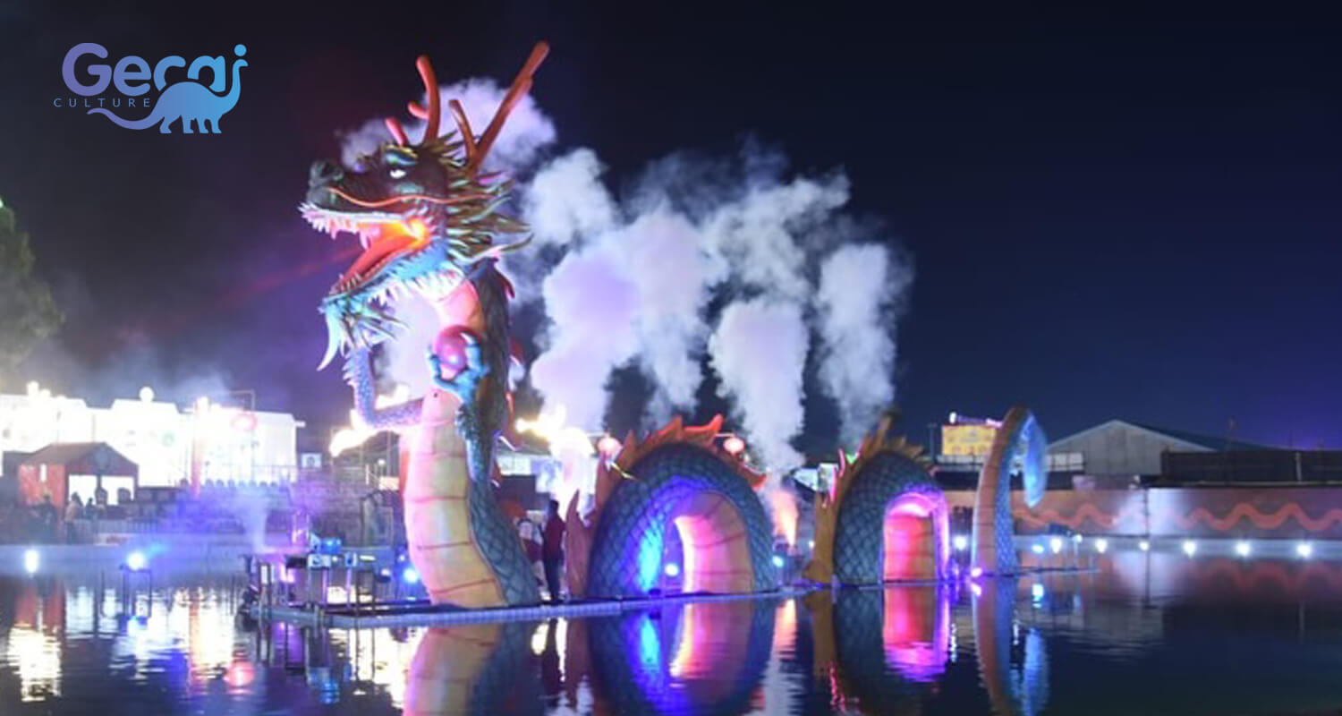India Giant Chinese Dragon Model Project