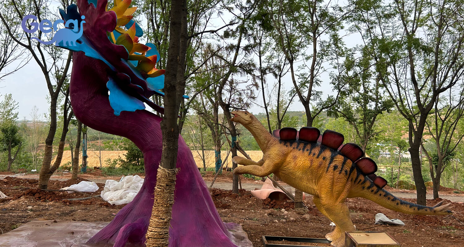 Dinosaur Project in Henan Dinosaur Dream Theme Park