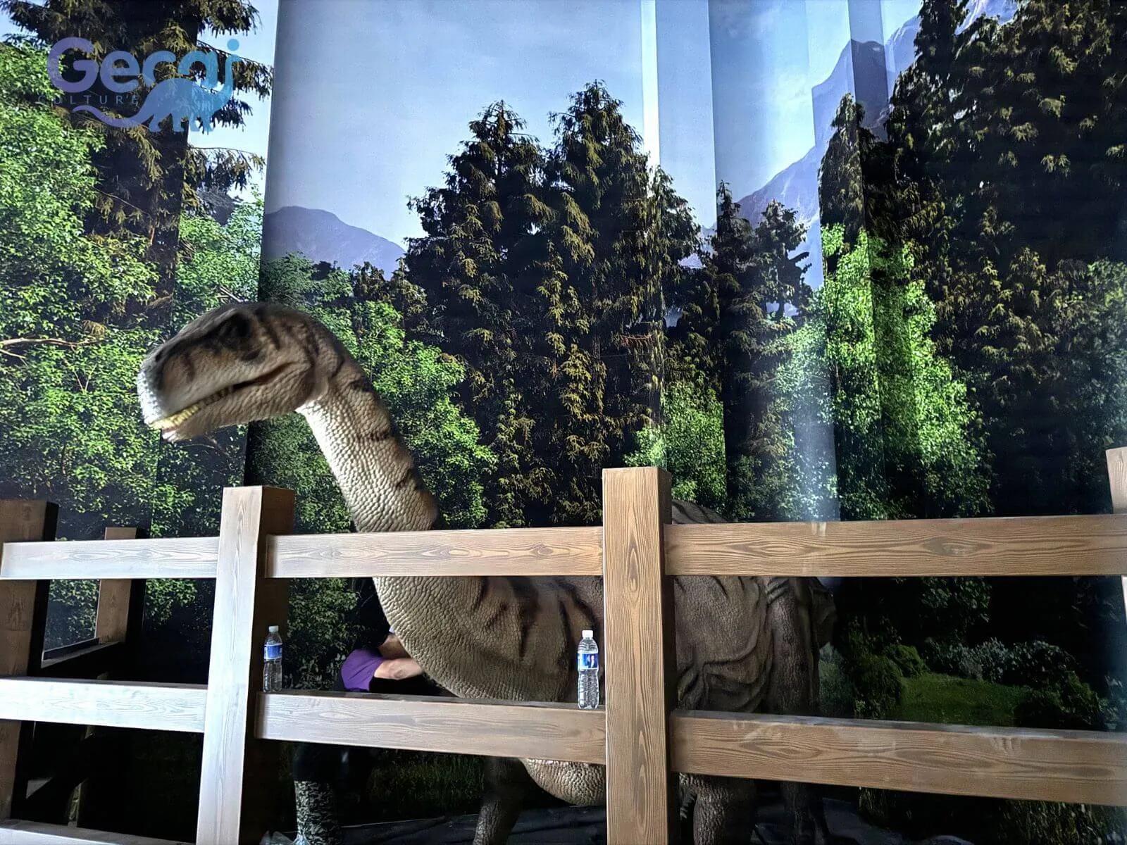 Dinosaur Park in Zhoukou, China