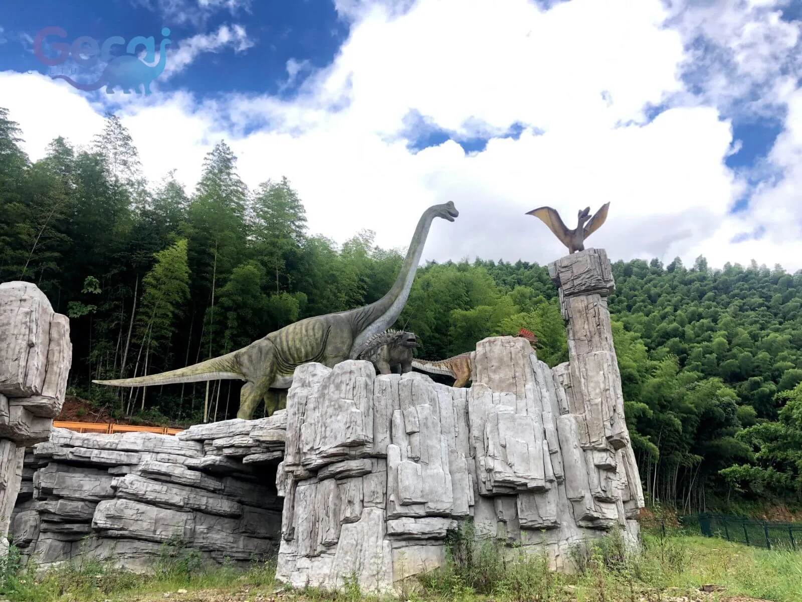 Dinosaur Project in Jiangxi, China