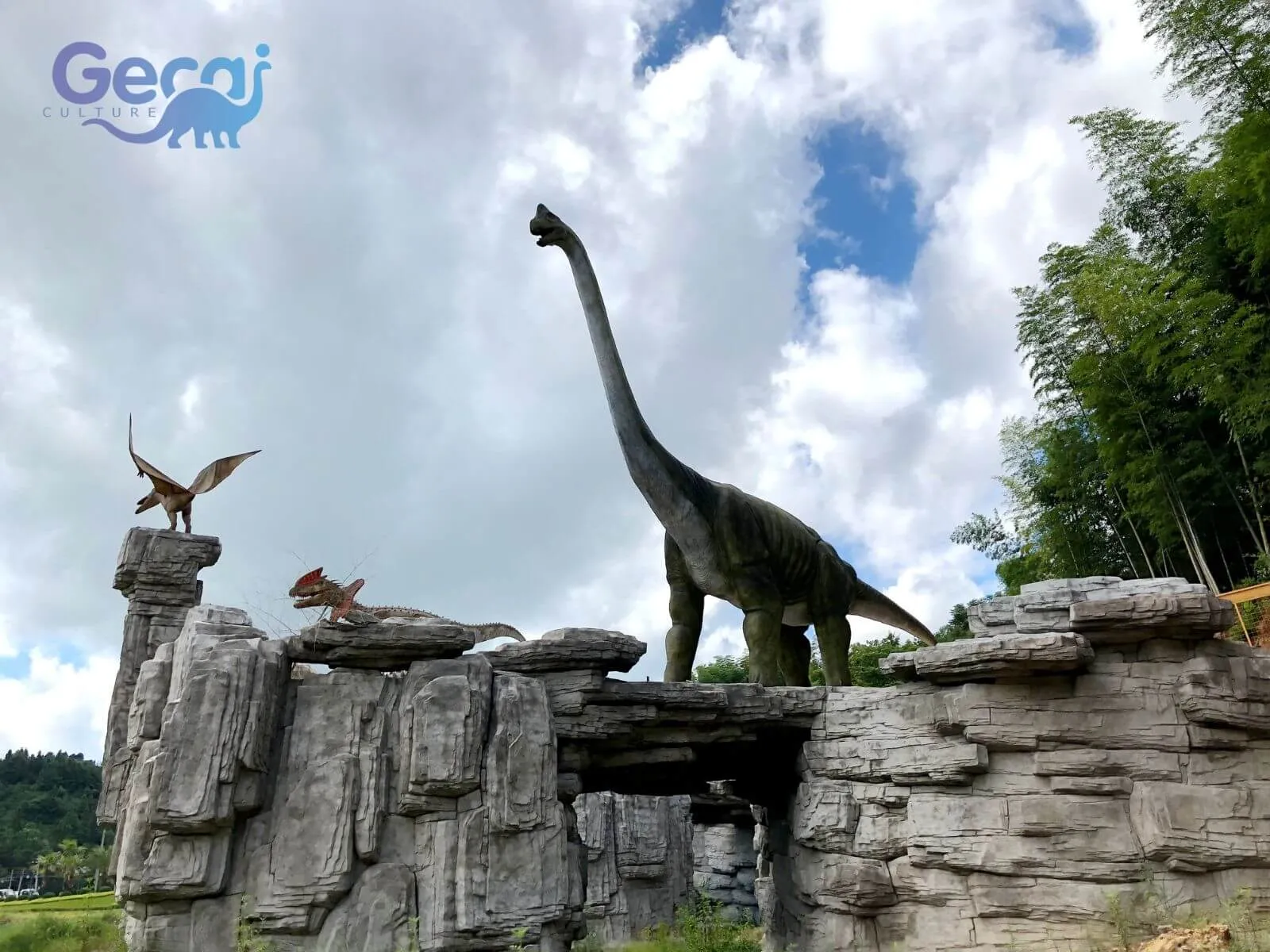 Dinosaur Project in Jiangxi, China