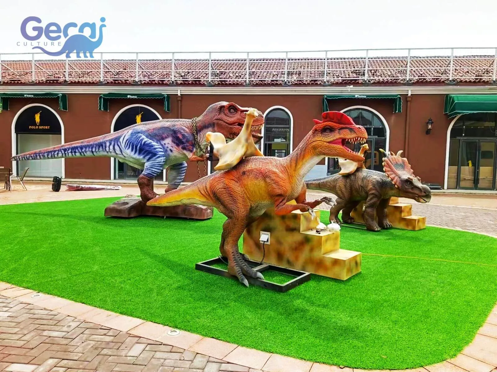 Dinosaurs Outdoor Exhibit in Dezhou