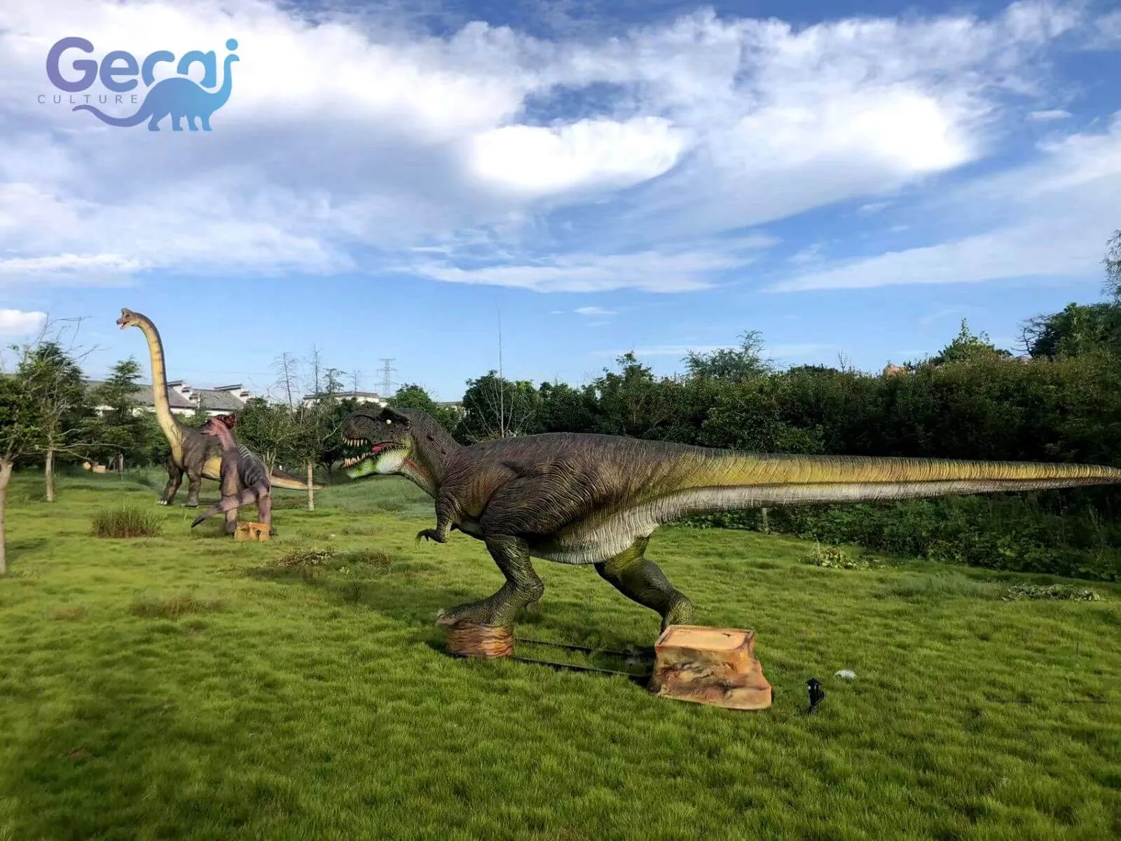 Dinosaur Park in Anhui