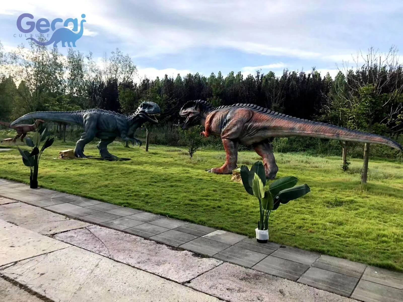 Dinosaur Park in Anhui