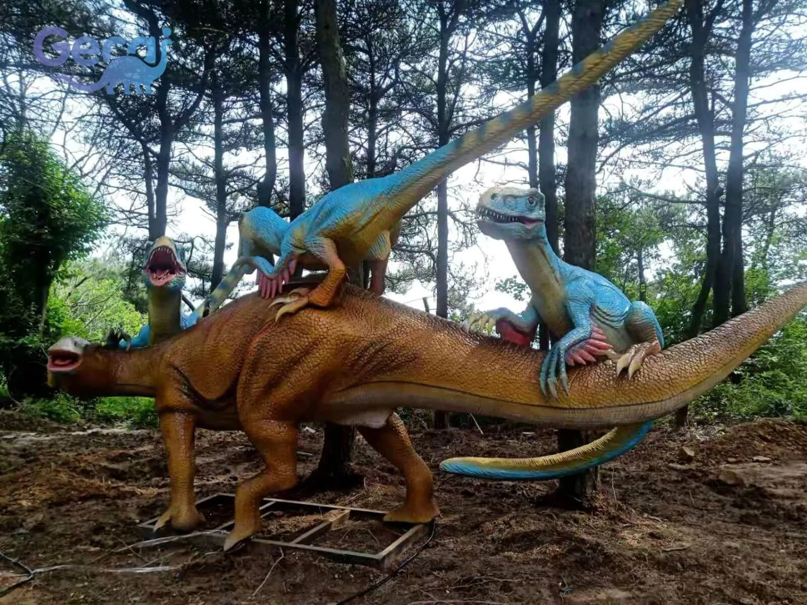 Dinosaur Park in Jinan
