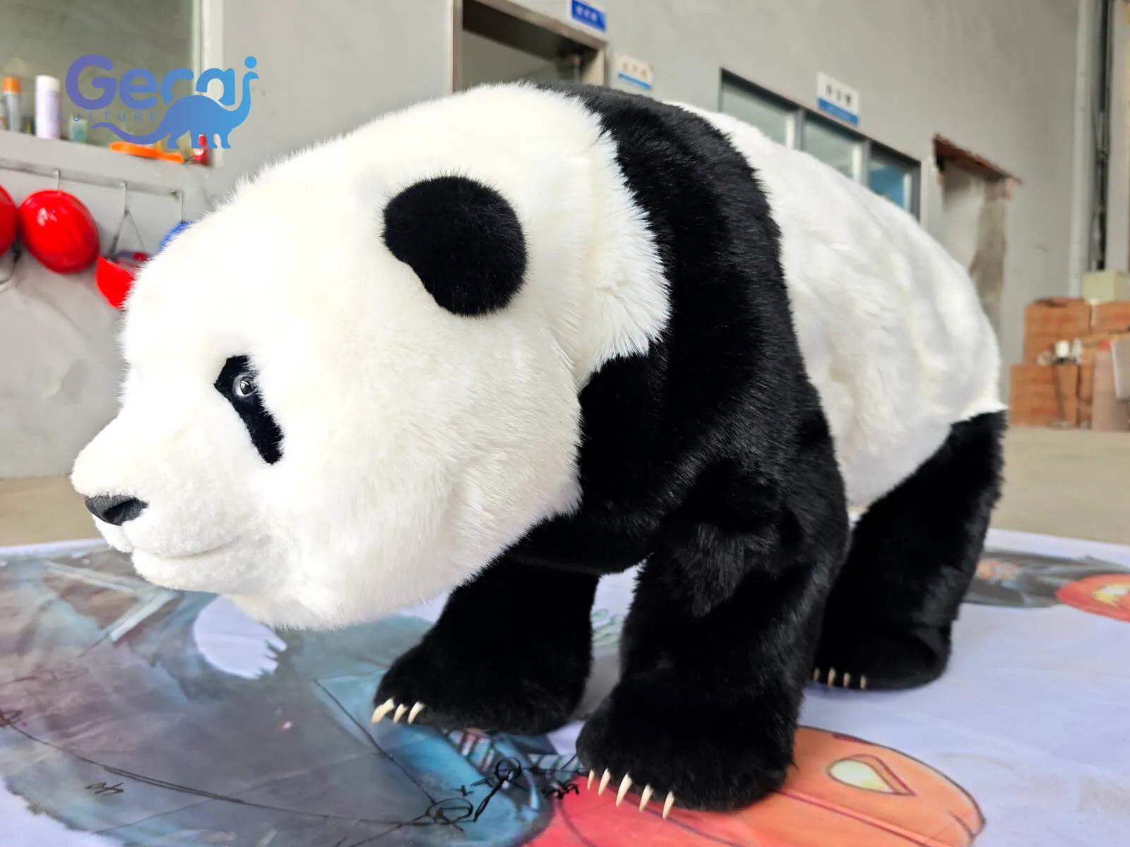 Cute Robot Panda for Event